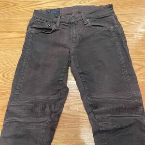 Polo Ralph Lauren Tompkins skinny moto jeans 25